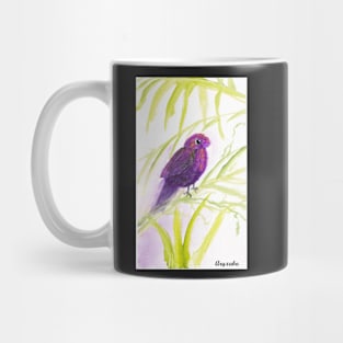 Will Sing for Clean Air Bird Mug